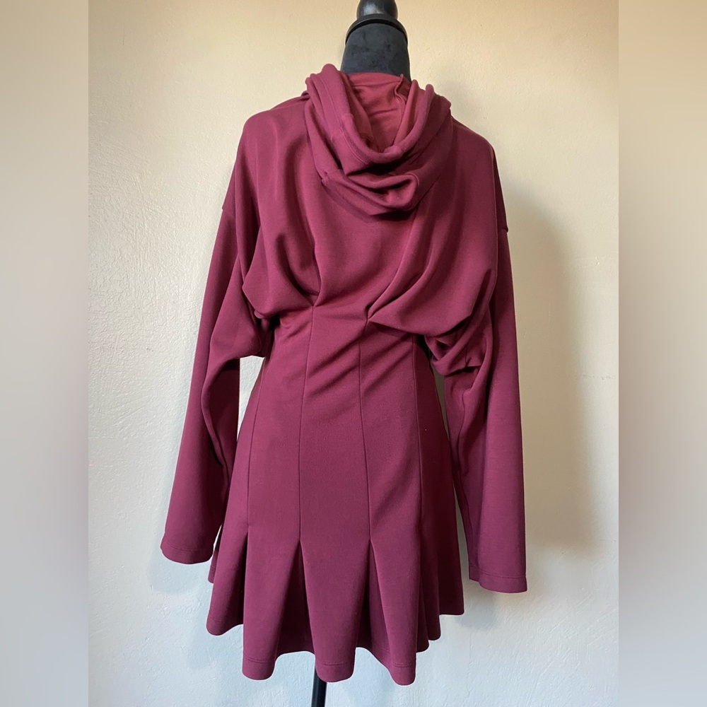 Halara spacertek drawstring dropped shoulder pleated skirt dress medium active - Picture 5 of 6